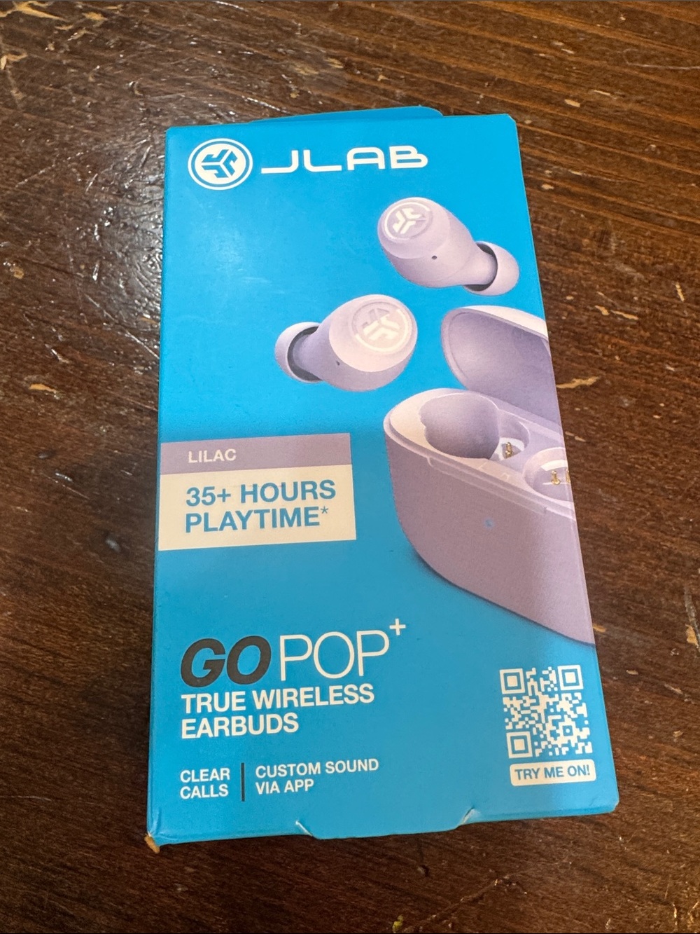JLab GO POP+ True Wireless Earbuds — Lilac